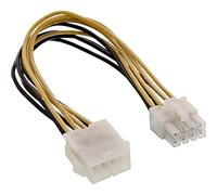 InLine 26631 Internal Power Extension Power Supply to Mainboard 8-Pin Male/Female 0.2 m