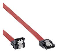 InLine 27703V SATA Connection Cable Angled with Safety Flap 0.3 m