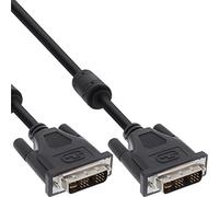 InLine 2m 18+5 Male to Male Single Link DVI-I Cable with 2 ferrite Cores