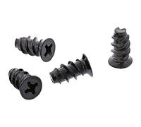 InLine 33371D50 Pack of Fan Screws, 5.0 x 10.0 mm, Black