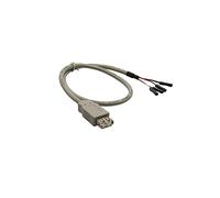 InLine 33440L USB 2.0 Adaptor Cable Female A to Post Connection 0.4 m Bulk