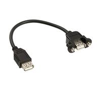 InLine 33441D USB 2.0 Adaptor Cable Female A to Female A 0.2 m