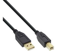 InLine 34503S USB cable 0.3 m USB A USB B Black