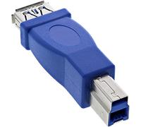 InLine 35300D USB 3.0 A to B Adaptor/USB A Female to USB B Male
