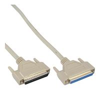 InLine 37537 Serial Extension 37-Pin Male/Female 1:1 Assigned 2 m