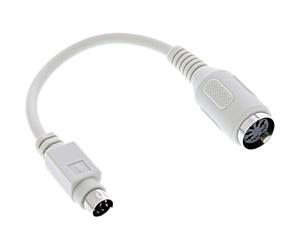InLine 39340 Keyboard Adaptor Cable 5-Pin DIN Female to PS/2 Male Length: Approx. 10 cm