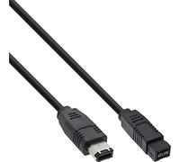InLine 3m 6 Male to 9 Male IEEE1394 FireWire Cable
