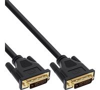 InLine® 3m Premium 24+1 Male to Male Dual Link Gold Plated DVI-D Cable