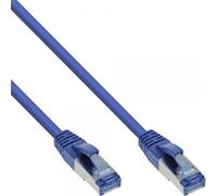 InLine 4043718189373 networking cable Blue 0.5 m Cat6a S/FTP (S-STP)