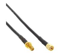 InLine 40862 WLAN Cable R-SMA Male to R-SMA Female 2 m
