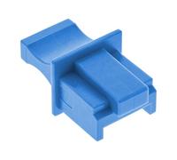 InLine 59942A dust cover for RJ45 socket (10 blister) blue