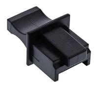 InLine 59942E Pack of 100 Dust Covers for RJ45 Socket Black