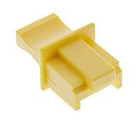 InLine® 59942J Pack of 100 Dust Covers for RJ45 Socket Yellow