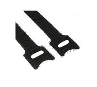 InLine 59943K Cable Ties 12 x 125 mm Velcro Fastener Pack of 10 Black