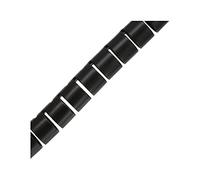 InLine 59947T Flexible Cable Duct 10 m Black 20 mm