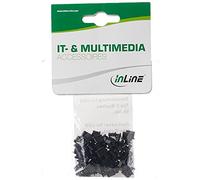 InLine 59948M50 Pack Dust Cover for USB Type-C Female Black