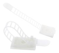 InLine 59969 a Cable Hook And Loop Cable Ties Straps and Tie - ranges-câbles 10pièce (S) (Transparent, 6.4 cm, 10 Piece (S)