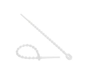 InLine 59977B - Hook & Loop Fastening Cable Ties 15 cm White