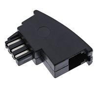 InLine 69948b TAE-F RJ11 Black Cable Interface/Gender Adapter - CABLE INTERFACE/Gender Adapter (TAE-F, RJ11, Male/Female, Black)