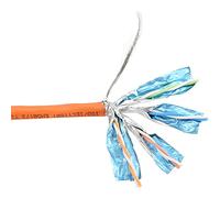 InLine 70550 50m Cat6 S/FTP (S-STP) Orange Network Cable, Network Cables (50m, Cat6, S/FTP (S-STP), Orange)