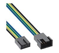 InLine 70cm 4 Pin Molex Plug to Socket Extension Fan Cable