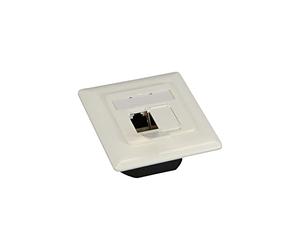InLine 75602H White Outlet Box - Cash Register