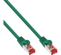 InLine 76105G S/FTP Cat6 Ethernet Patch Cable 250 MHz PVC CCA - Green