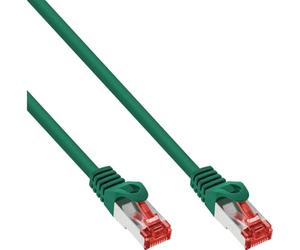 InLine 76411G S/FTP Patch Cable 250 MHz PVC Copper 1 m Green