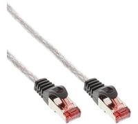 InLine 76422T S/FTP Patch Cable 250 MHz PVC Copper Cable - Clear