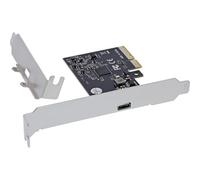 InLine 76660I Interface Card PCIe x4 USB 3.2 Gen.2x2 1x USB-C with Low Profile Slot Bracket