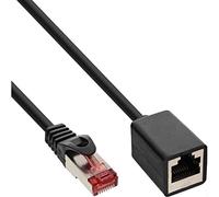 InLine 76905X Patch Cable Extension S/FTP (PiMf) Cat.6 250MHz Halogen- Copper Black 5m