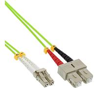 InLine 88641Q LWL Duplex Cable LC/SC 50/125µm OM5 1m