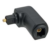 InLine 89900B OPTO Audio Adaptor Toslink Female/Male 90° Angled