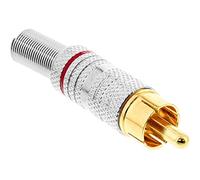 InLine 99110O RCA Male Solder Version Black