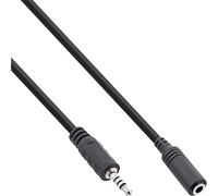InLine 99308F Jack Adaptor Cable 4-Pin 2.5 mm Male / 4-Pin 3.5 mm Female 3 m
