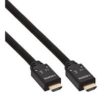 InLine Active Cable HDMI High Speed with Ethernet 4K2K Male to Male Black/Gold black/gold 10 m