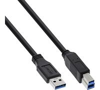 InLine Cable/A to B USB 3.0/1.5 m/Black