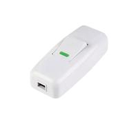 Inline Cord Controller 16A 250V Rocker on Off Control, 1pc
