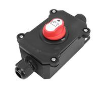 Inline Cord Switch Water Proof ON Off Toggle Switch DC 12V to 32V Outdoor Power Switch for Vehicle, ABS Housing, Dual - Side Wiring, IP67 Rated (200A)