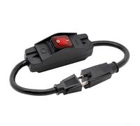 Inline Cord Switch with Waterproof Design, 16A 250V for Reliable Operation of High Power Appliances