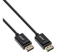 InLine® DisplayPort 2.0 Cable, 8K4K UHBR, Black, Gold-Plated Contacts, 2 m