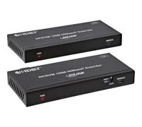 Inline DisplayPort HDBaseT Extender with KVM, 4K 60Hz, 150m