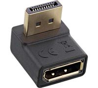 InLine® DisplayPort Male/Female Up Angled Adapter