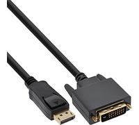 InLine® DisplayPort to DVI Converter Cable, Black, 10 m