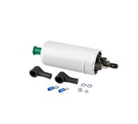 Inline Electric Fuel Pump 0580464038 Universal Inline High Pressure Electric Fuel Pump 12V With Installation Kit(Silver)