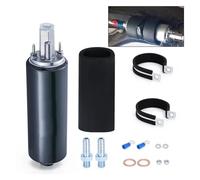 Inline Electric Fuel Pump Universal High Flow Pressure External Inline 255LPH Fuel Pump GSL392 28-3012 6AN Fittings Kit(4328133G)