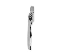 Inline Espagnolette Window Handles - 4 Pack, Universal Fit for uPVC, Timber, and Aluminium Windows, Available in White, Chrome, Black, Nickel, Gold, Satin Chrome - Durable, Secure (Chrome)