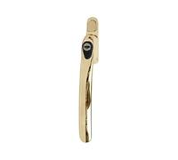 Inline Espagnolette Window Handles - 4 Pack, Universal Fit for uPVC, Timber, and Aluminium Windows, Available in White, Chrome, Black, Nickel, Gold, Satin Chrome - Durable, Secure (Gold)