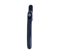Inline Espagnolette Window Handles - 4 Pack, Universal Fit for uPVC, Timber, and Aluminium Windows, Available in White, Chrome, Black, Nickel, Gold, Satin Chrome - Durable, Secure (Anthracite Grey)