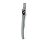 Inline Espagnolette Window Handles - 4 Pack, Universal Fit for uPVC, Timber, and Aluminium Windows, Available in White, Chrome, Black, Nickel, Gold, Satin Chrome - Durable, Secure (Satin Chrome)